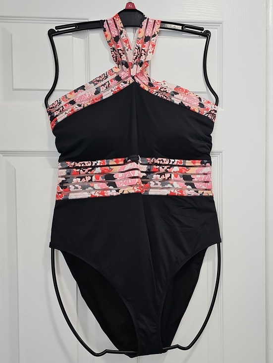 Hilor Other - One Piece Swim Suit With Floral Print